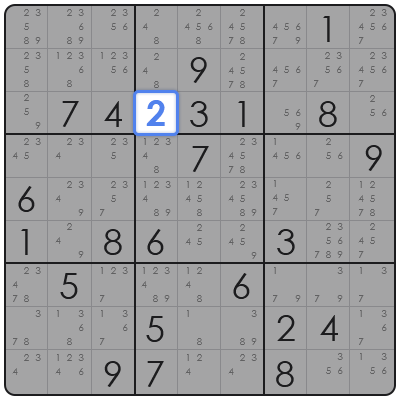 sudoku strategy advanced